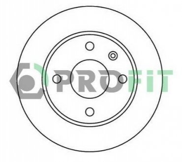 Тормозной диск PROFIT 5010-0183 (фото 1)