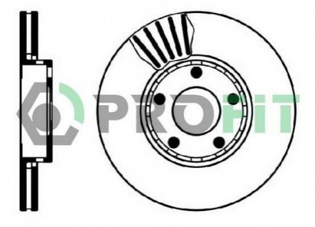 Гальмівний диск PROFIT 5010-0320 (фото 1)