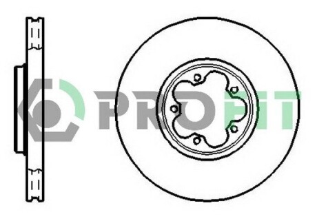 Гальмівний диск PROFIT 5010-1113