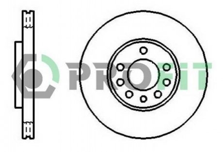 Гальмівний диск PROFIT 5010-1191