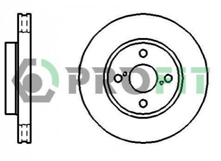 Гальмівний диск PROFIT 5010-1294 (фото 1)