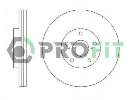Гальмівний диск PROFIT 5010-1446