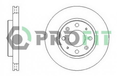 Тормозной диск PROFIT 5010-1528 (фото 1)