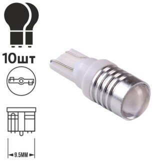 Автолампа w5w t10 0,5 w белый PULSO LP-126066