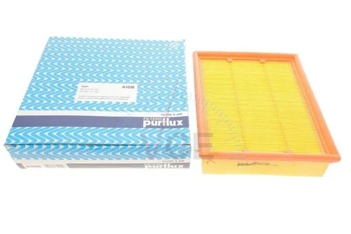 Фильтр воздушный fiat multipla 1,9jtd 00- (191*50*232) PURFLUX A1038 (фото 1)