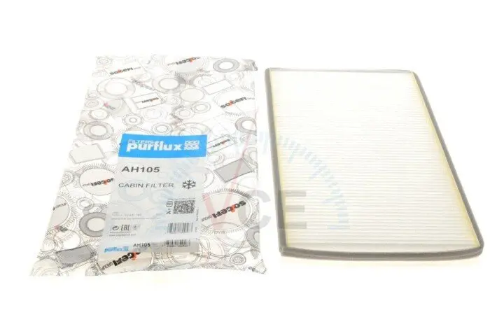 Фільтр, повітря у внутрішньому просторі PURFLUX AH105 (фото 1)
