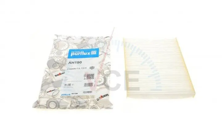 Фільтр, повітря у внутрішньому просторі PURFLUX AH190 (фото 1)