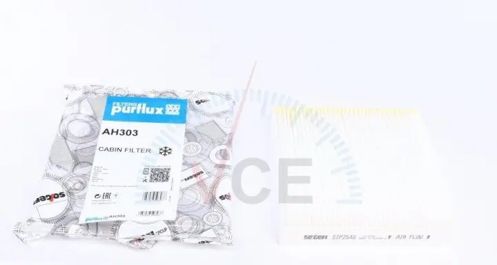 Фильтр, воздух во внутреннем пространстве PURFLUX AH303 (фото 1)