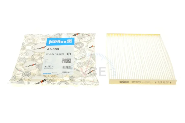 Фільтр, повітря у внутрішньому просторі PURFLUX AH359 (фото 1)