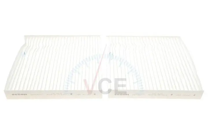 Фильтр, воздух во внутреннем пространстве PURFLUX AH372-2 (фото 1)