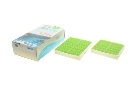 Фильтр салона citroen c3/c4 cactus/peugeot 207/208 1.0-1.6 06- (антиаллергенный, защита от вирусов) PURFLUX AHH245-2