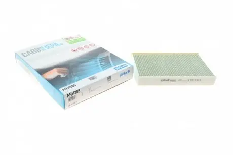 Фильтр салона nissan juke/renault fluence 10- (антиаллергенная, защита от вирусов) cabinhepa+ PURFLUX AHH306