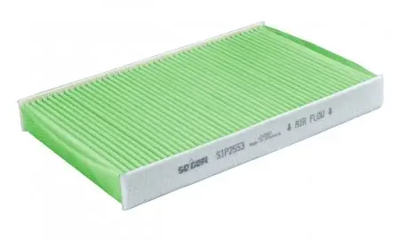 Фильтр салона citroen c2/c3/c4/peugeot 307/308 00- (антиаллергенный, защита от вирусов) cabinhepa+ PURFLUX AHH319