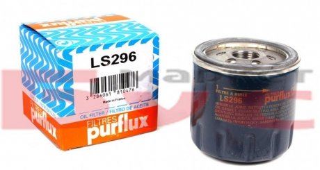 Масляный фильтр PURFLUX LS296 (фото 1)