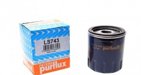 Масляний фільтр PURFLUX LS743 (фото 1)