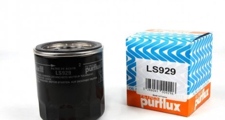 Масляний фільтр PURFLUX LS929 (фото 1)