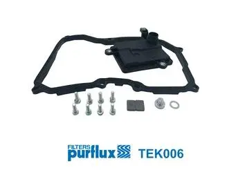 Фильтр АКПП VW Golf/Jetta/Fabiа/Ostavia 1.6i 12- (к-кт с прокладкой) PURFLUX TEK006