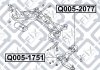 Сайлентблок задний передний рычага Q-FIX Q0052077 (фото 3)