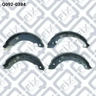 Колодки торм задній барабан Q-FIX Q0920384