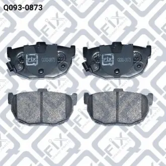 Колодки гальм задній диск Q-FIX Q0930873
