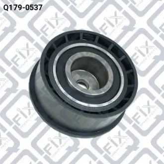 Ролик обвідний ременя грм зліва (додат. більше) Q-FIX Q179-0537