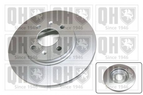 Гальмівні диски QUINTON HAZELL BDC6102