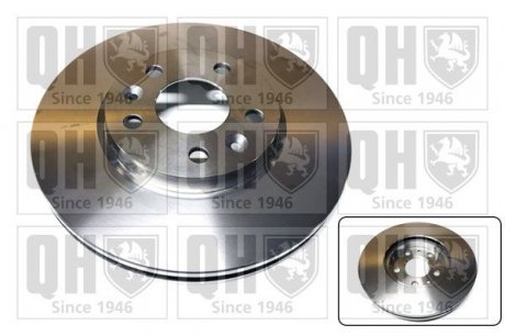 Тормозные диски QUINTON HAZELL BDC6156 (фото 1)