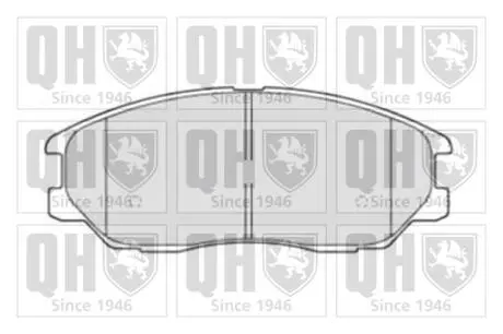 Гальмівні колодки дискові QUINTON HAZELL BP1510