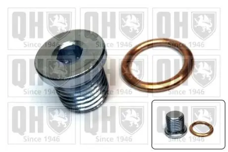 Пробка масляного поддона с прокладкой QUINTON HAZELL QOC1017