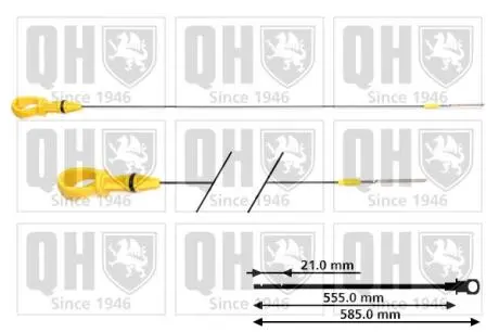 Щуп масляний QUINTON HAZELL QOD154