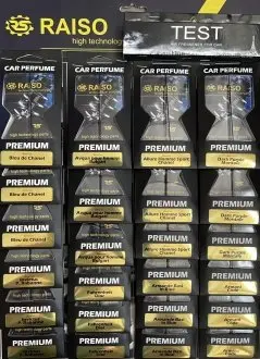 Ароматизатор "" (жидкий) на стекло 10мл (планшет 24шт.) RAISO FLAROM