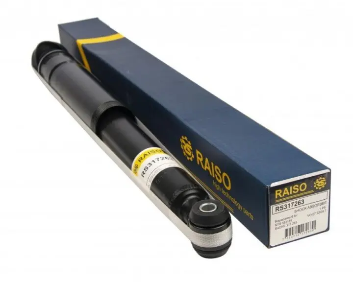 Фото 1 - Амортизатор задний MB C-class (W202) 93-00 (газ,) RAISO RS317263 Амортизатор задний MB C-class (W202) 93-00 (газ,) RAISO RS317263 (фото 1)