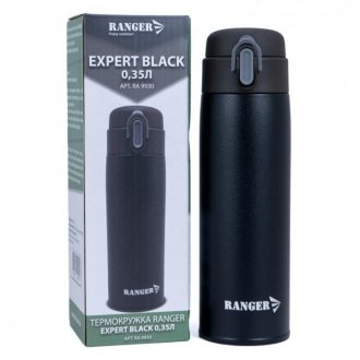 Термокружка Expert 0,35L Black (Арт. RA 9930) Ranger RA9930 (фото 1)