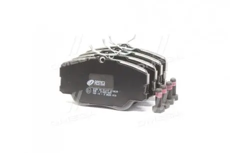 Комплект гальмівних колодок, дискове гальмо REMSA 0189.00