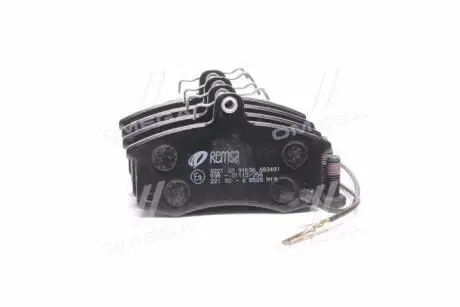 Комплект тормозных колодок, дисковый тормоз REMSA 0221.02