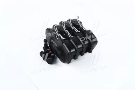 Комплект гальмівних колодок, дискове гальмо REMSA 0296.00