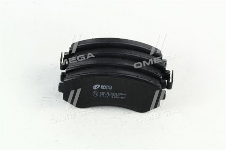 Комплект тормозных колодок, дисковый тормоз REMSA 0317.12