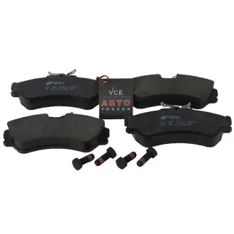 Комплект гальмівних колодок, дискове гальмо REMSA 0383.00