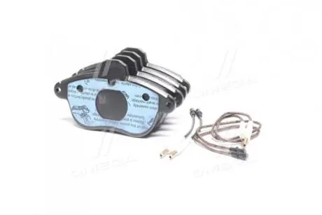 Комплект гальмівних колодок, дискове гальмо REMSA 0401.04