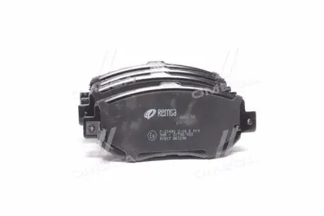 Комплект гальмівних колодок, дискове гальмо REMSA 0456.02