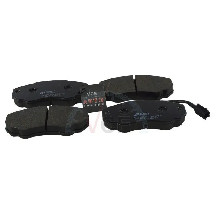 Комплект тормозных колодок, дисковый тормоз REMSA 0960.01 (фото 1)