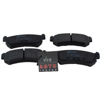 Комплект тормозных колодок, дисковый тормоз REMSA 1048.00