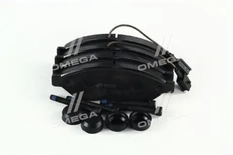 Комплект тормозных колодок, дисковый тормоз REMSA 1237.12