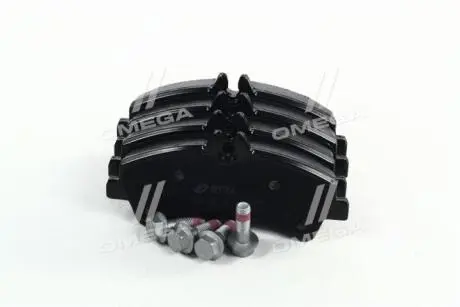 Комплект тормозных колодок, дисковый тормоз REMSA 1247.00