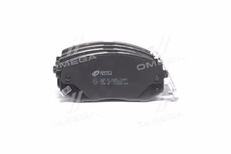 Комплект тормозных колодок, дисковый тормоз REMSA 1302.22