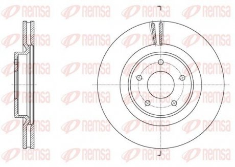 Тормозной диск REMSA 61790.10