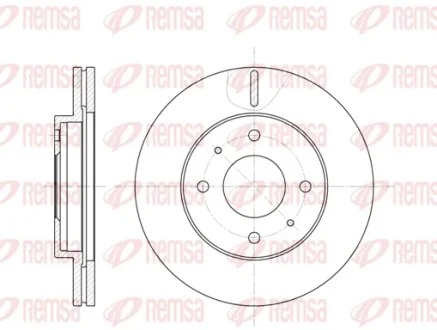 Диск тормозной REMSA 6391.10