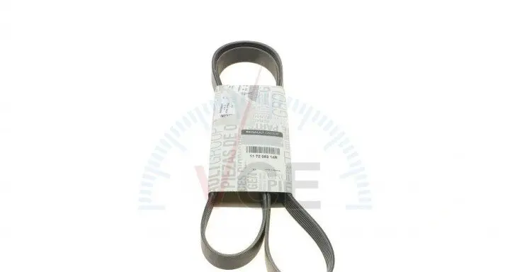 Ремінь генератора opel vivaro 2.0 cdti 06-/movano b 2.3 cdti/ master 2.3dci 10- (7pk) RENAULT 117208314R (фото 1)