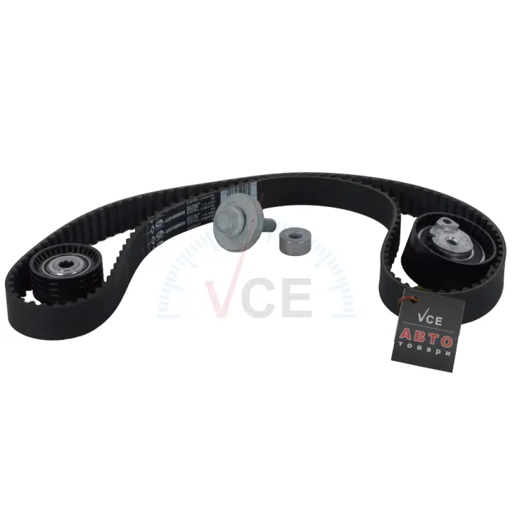 Фото 1 - Комплект ремня ГРМ Megane II 1.4-1.6 16V Clio II 1.4-1.6 16V, Scenic II 1.6 1V RENAULT 130C17529R Комплект ремня ГРМ Megane II 1.4-1.6 16V Clio II 1.4-1.6 16V, Scenic II 1.6 1V RENAULT 130C17529R (фото 1)