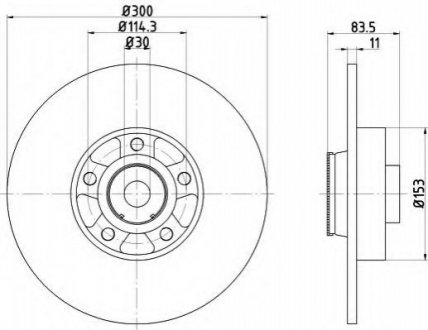 Тормозной диск RENAULT 432000015R (фото 1)